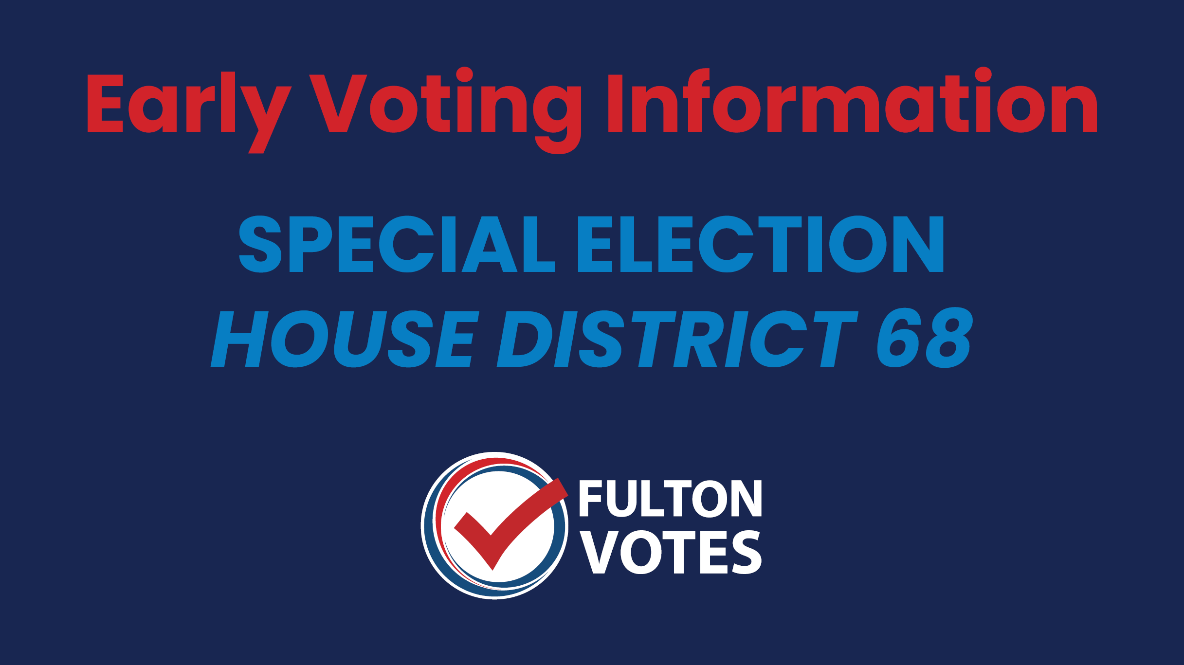 Elections Special election house district 68 v1