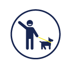 icon representing animal services volunteer opportunities
